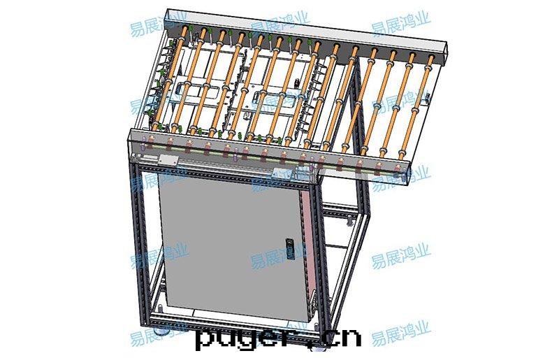 入(rù)料段(duàn)中(zhōng)心(xīn)定(dìng)位(wèi)輸送機(jī)
