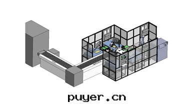 玻璃檢測上(shàng)料機(jī)台(tái)